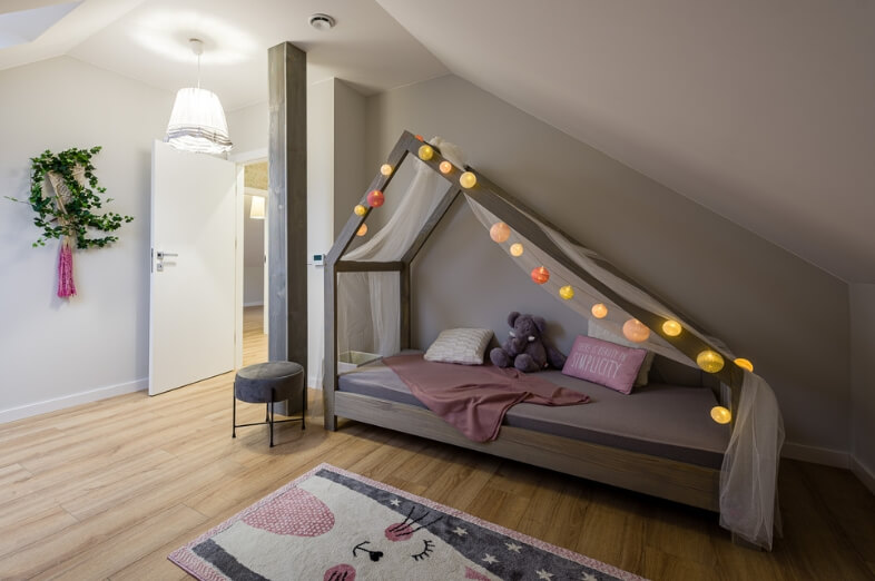 Dom murowany Diament z wiatą garażową - HDD1000