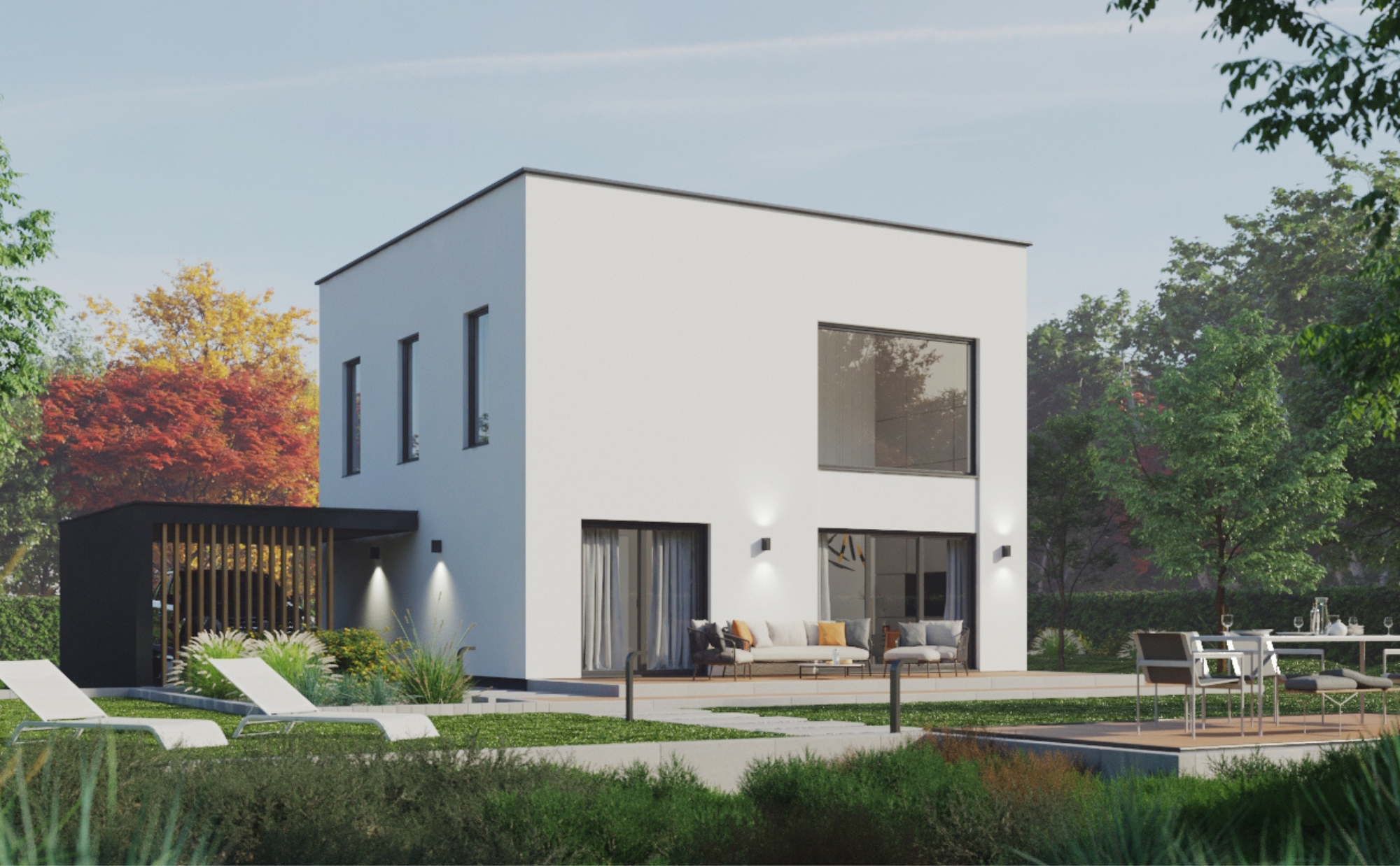 Dom prefabrykowany P.9 - HPK1008