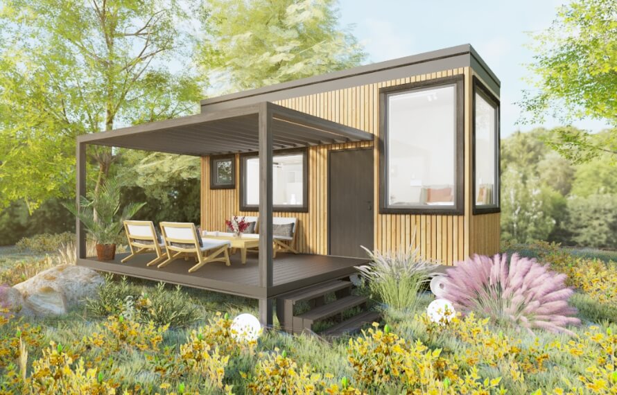 Dom mobilny Tiny House - HTH1001