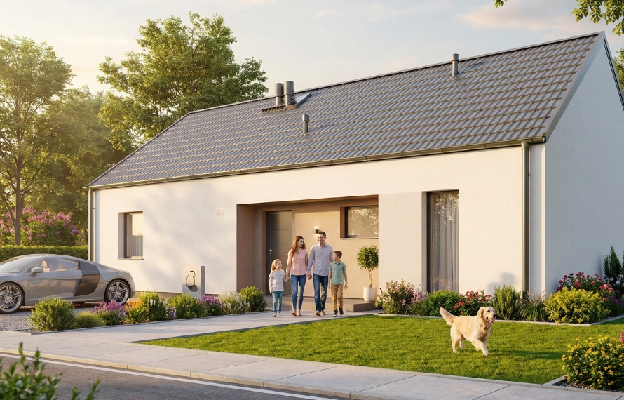 Dom prefabrykowany FastHome 100 - HFX1031