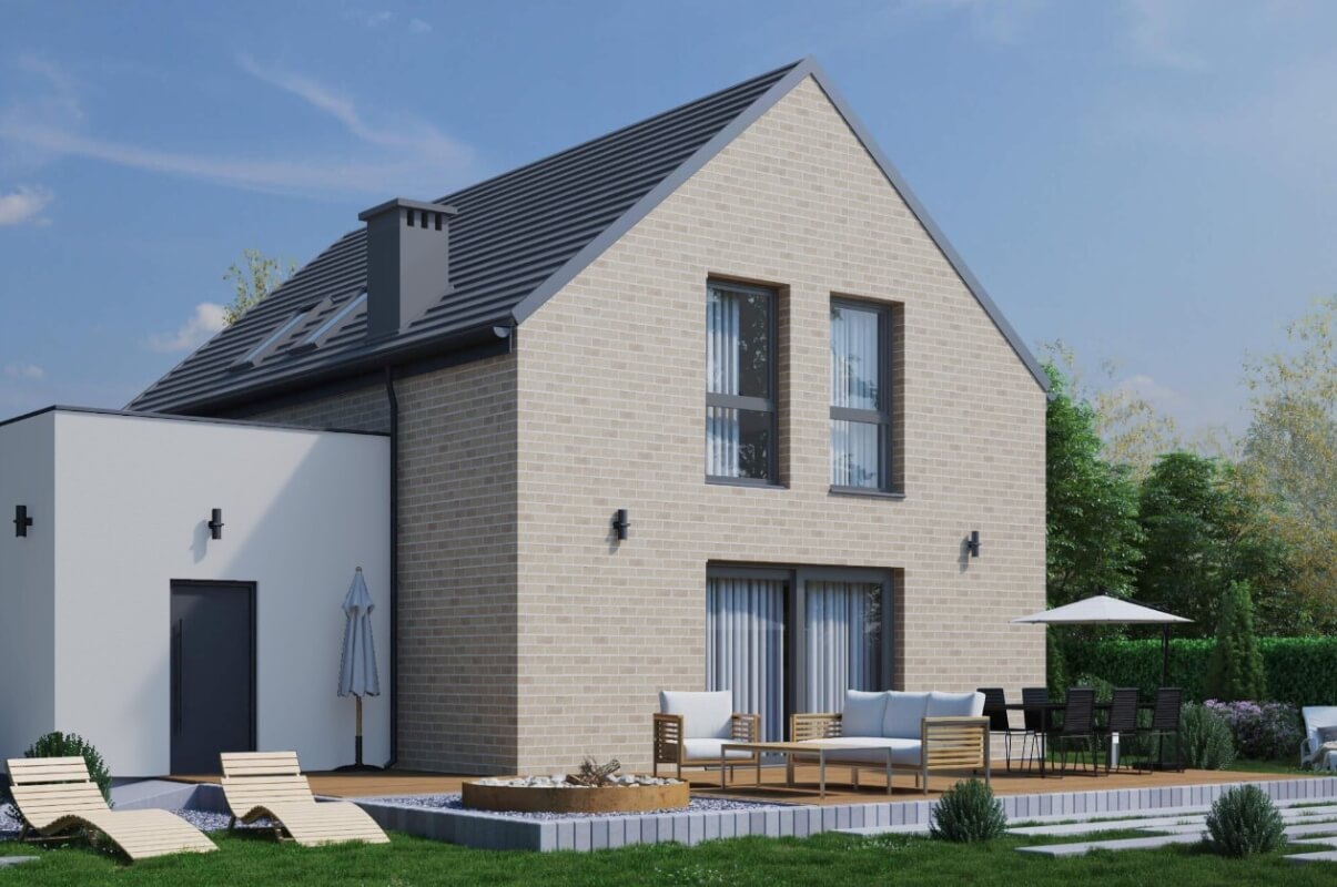 Dom prefabrykowany P.5 - HPK1004