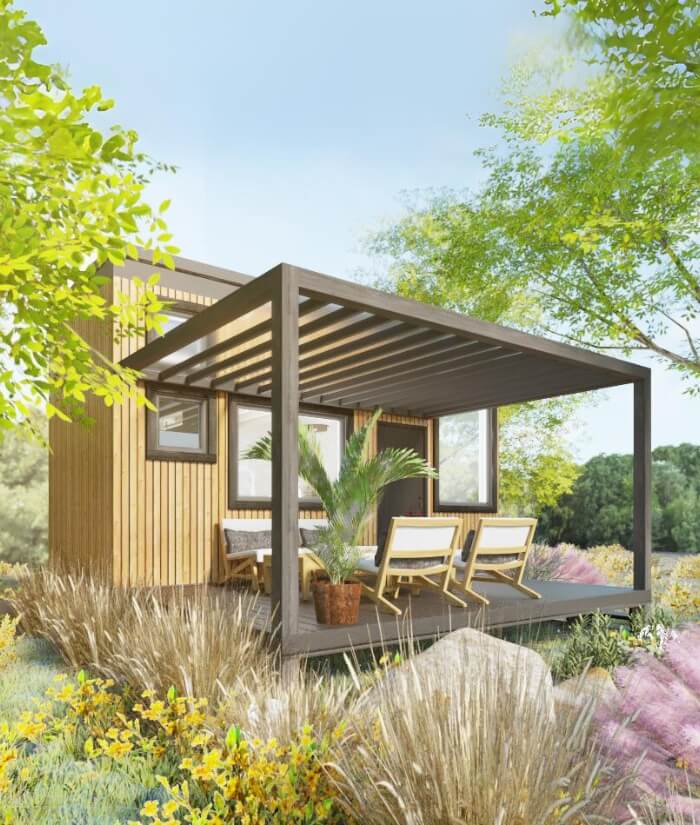 Dom mobilny Tiny House - HTH1001