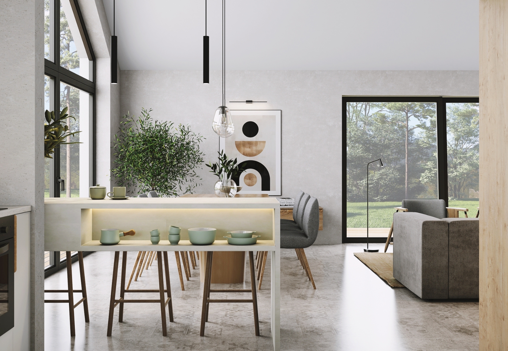 Dom keramzytowy Atrakcyjna Stodoła wariant 2 - HAK1000