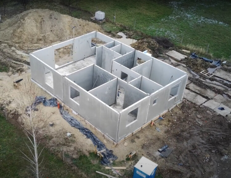 Dom prefabrykowany MP6 - HED1010