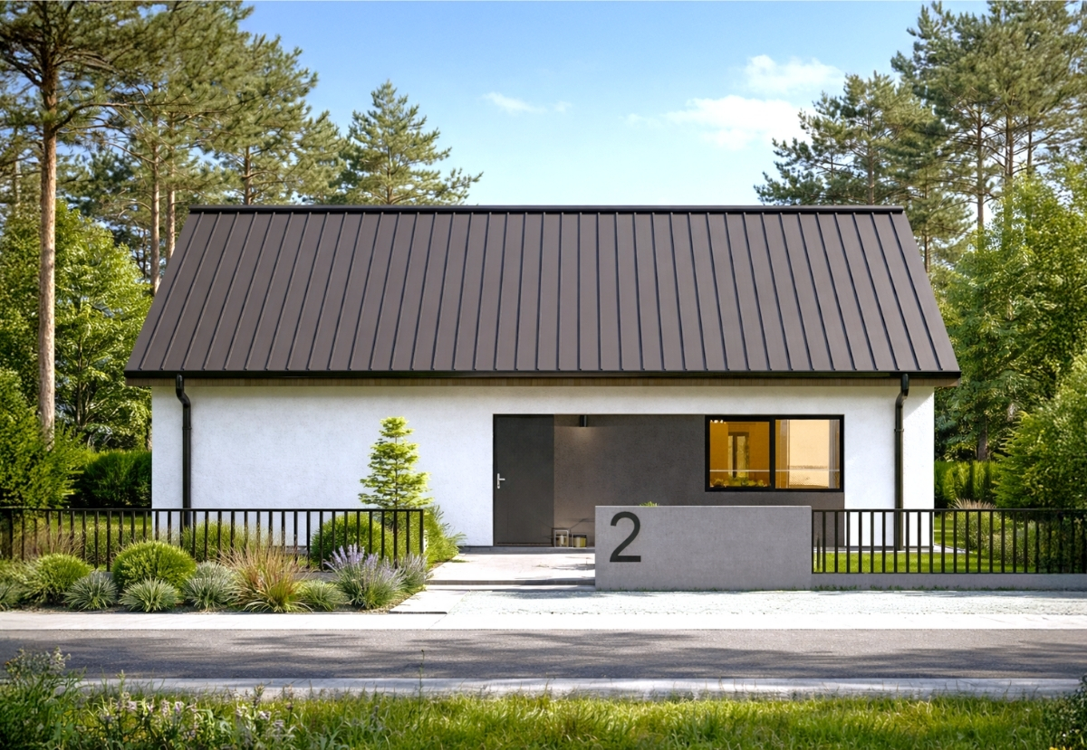 Dom prefabrykowany E.1 - HPK1017