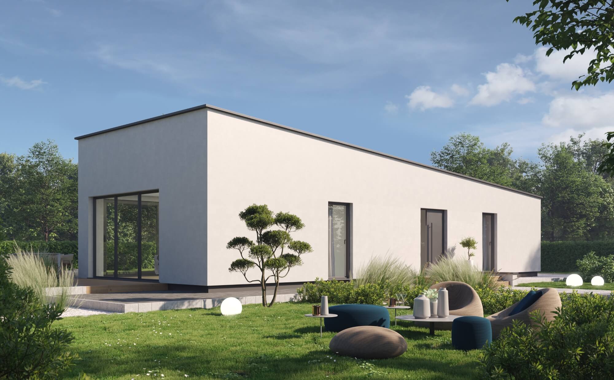 Dom prefabrykowany P.10a - HPK1010