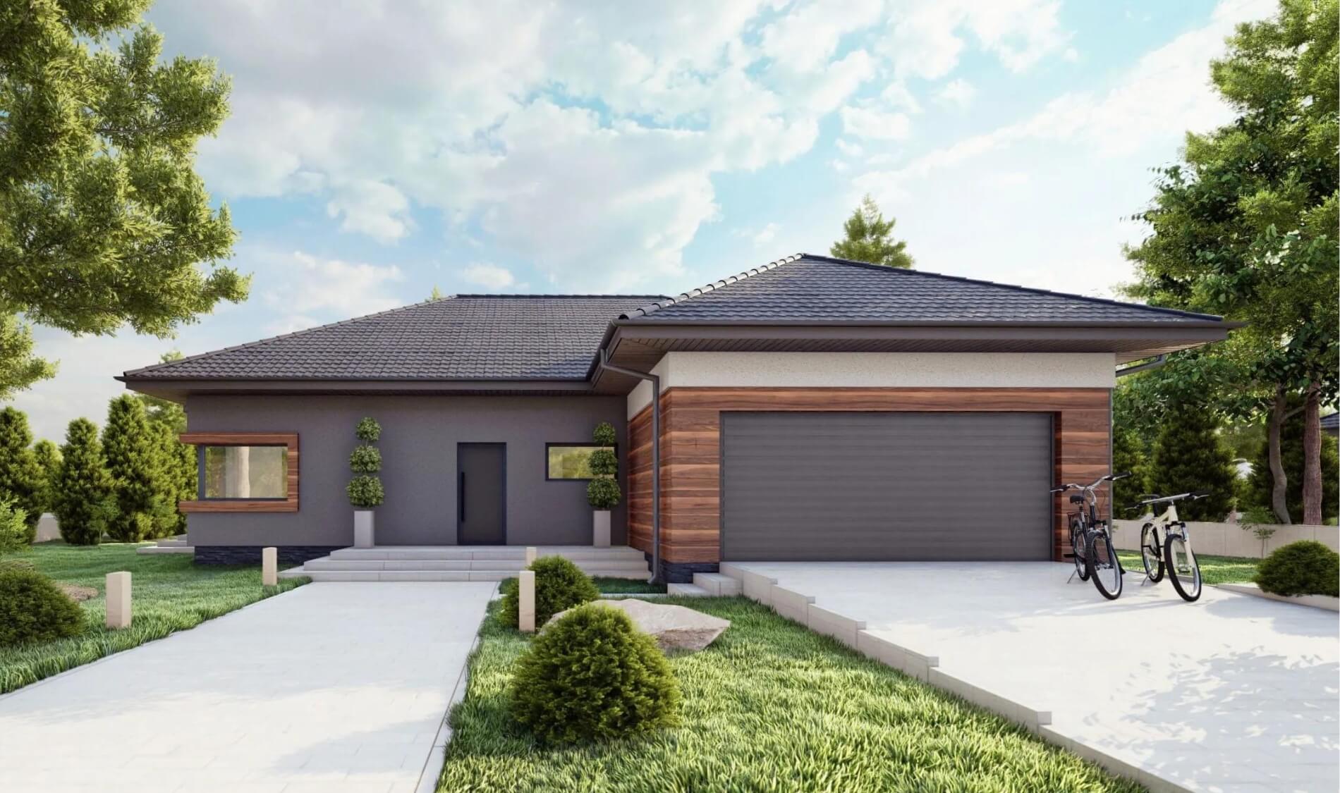 Dom prefabrykowany MP6 - HED1010