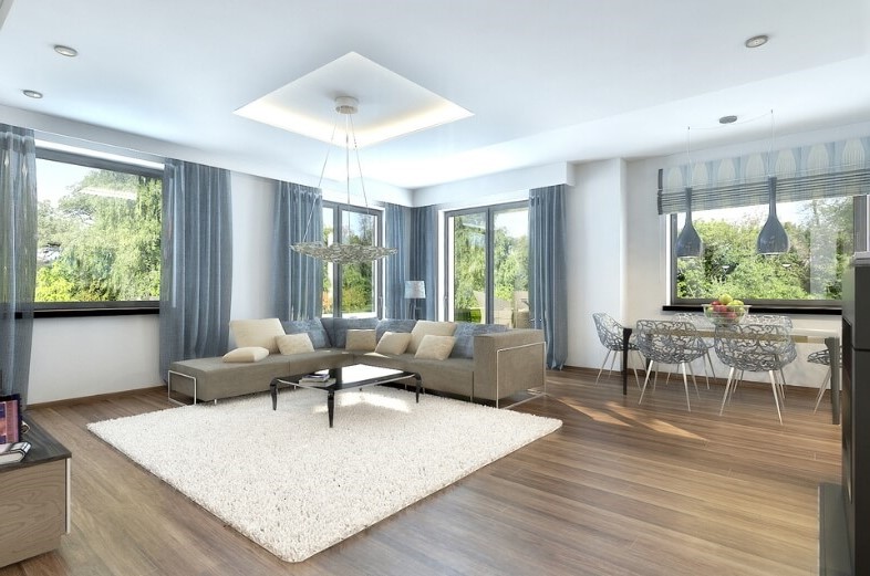 Dom murowany Bursztyn z garażem - HDD1006