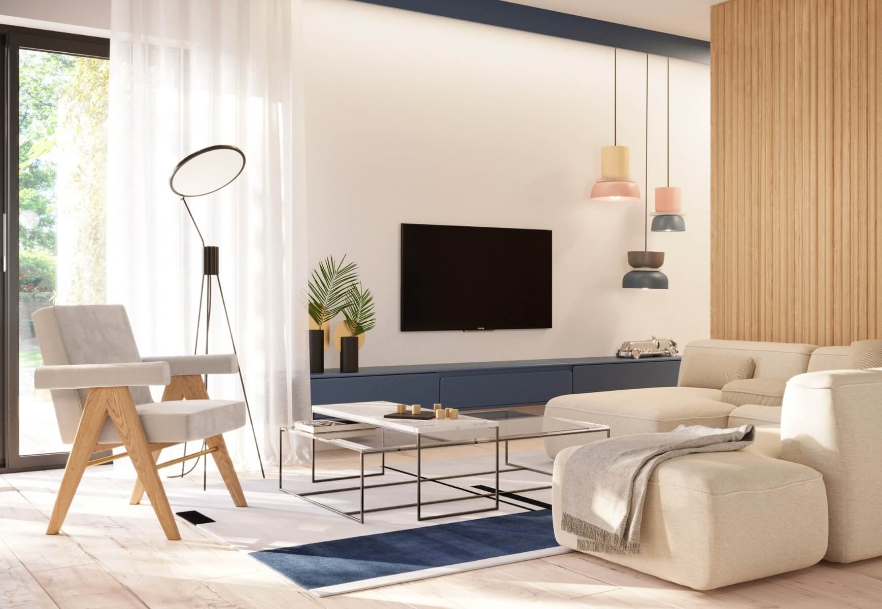 Dom murowany Szmaragd z wiatą garażową - HDD1004