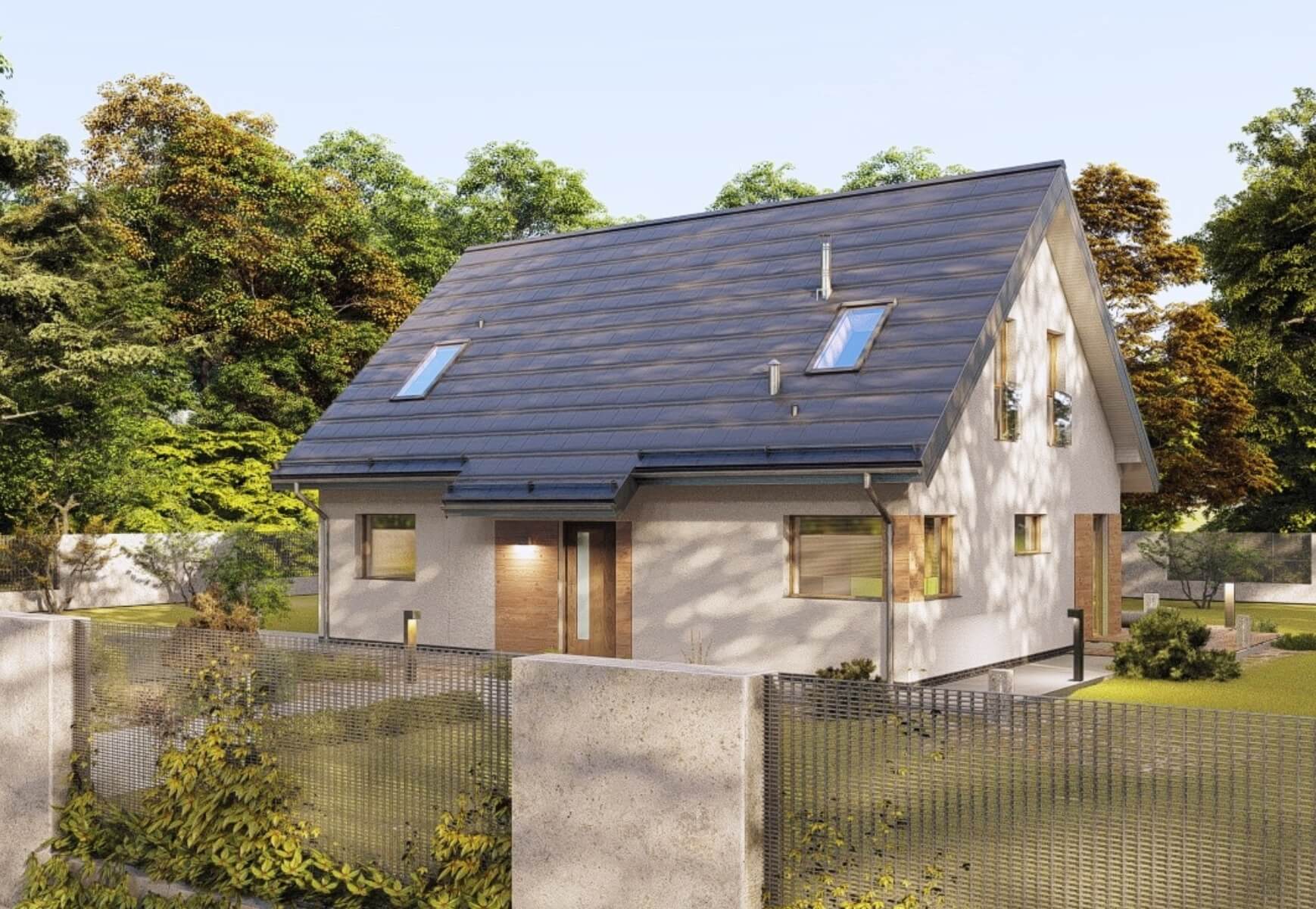 Dom murowany Dom na 10 sposobów wersja klasyczna - HAD1005