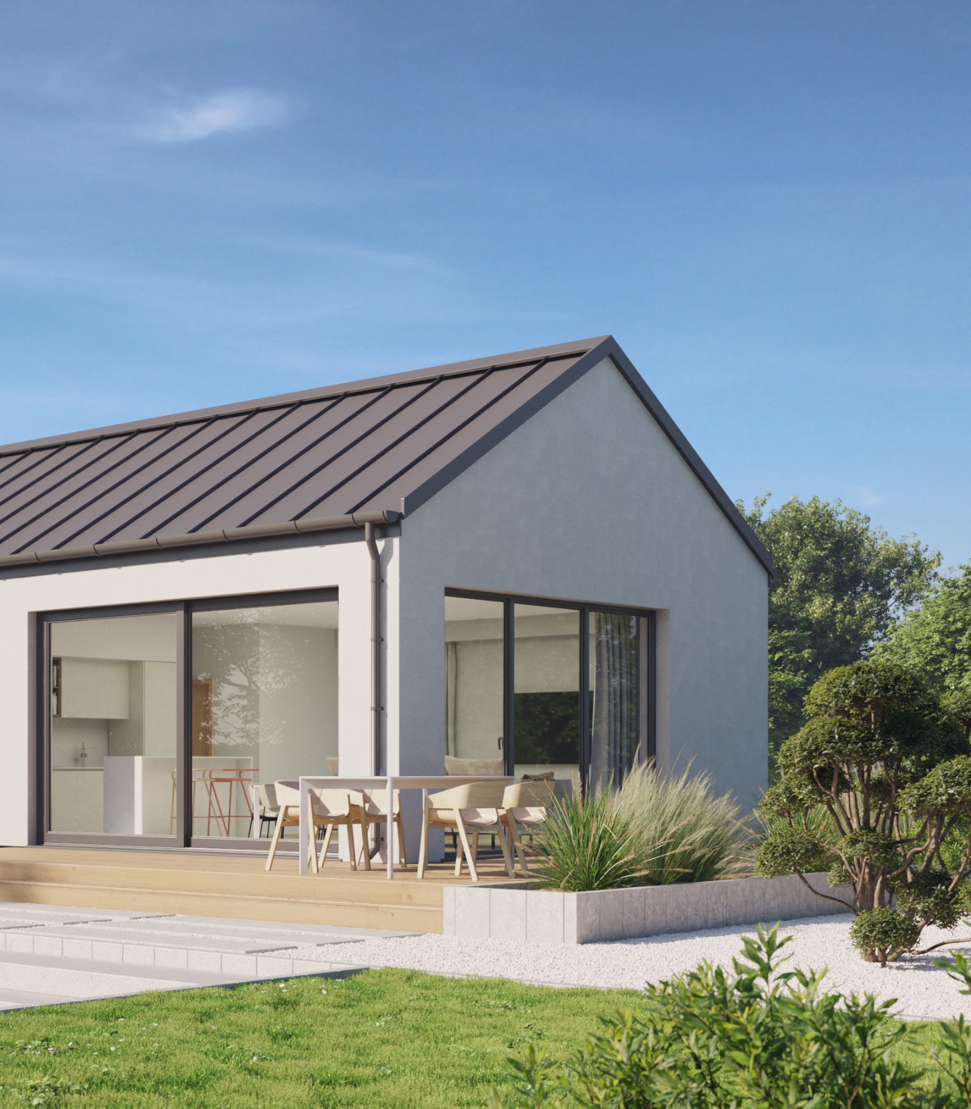 Dom prefabrykowany P.10 - HPK1009