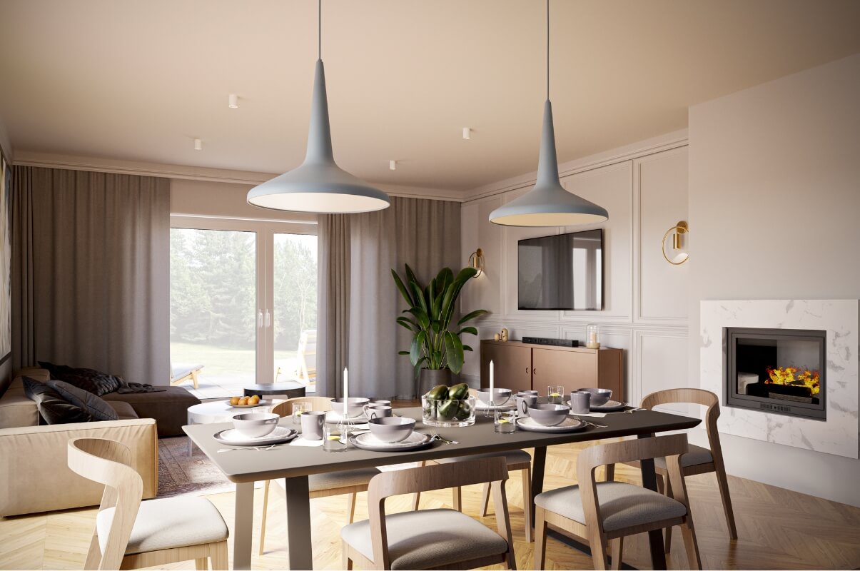 Dom prefabrykowany P.2 - HPK1001