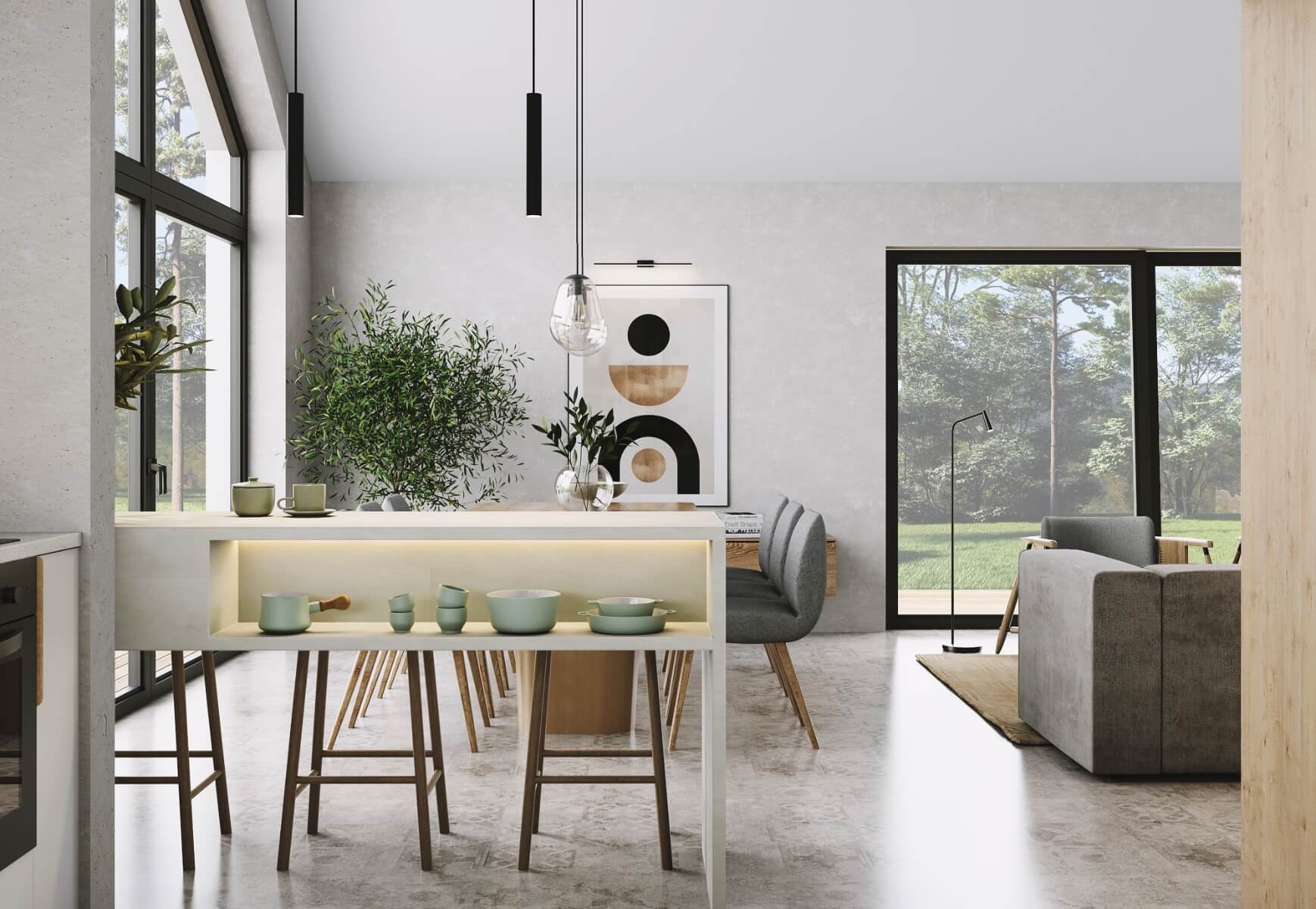 Dom murowany Atrakcyjna Stodoła wariant 1 - HAD1000