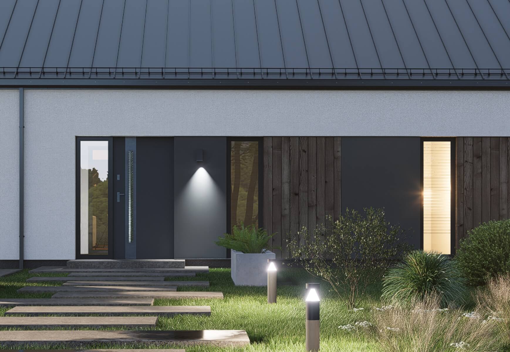 Dom murowany Atrakcyjna Stodoła wariant 1 - HAD1000