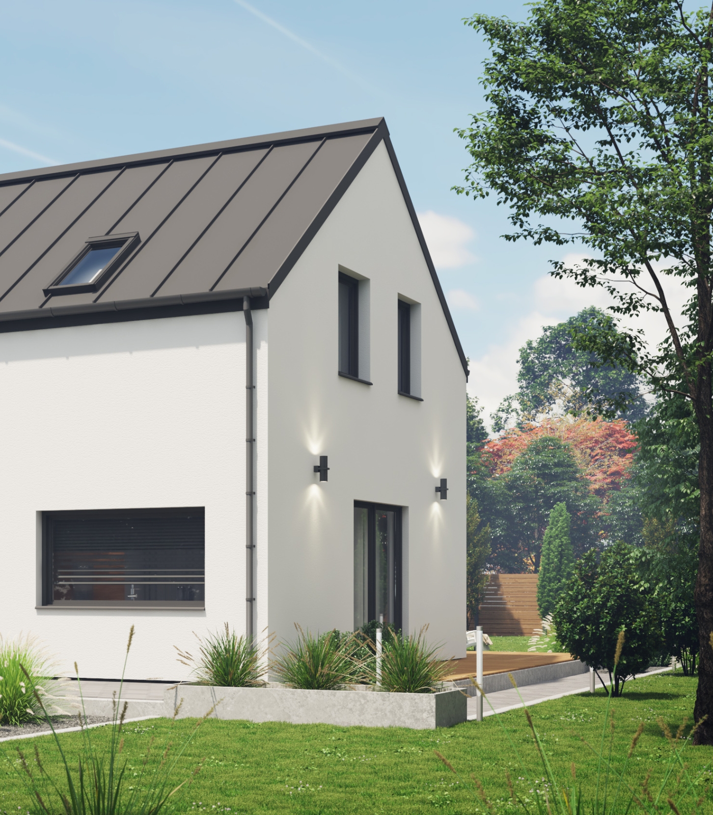 Dom prefabrykowany P.3 bez okapu - HPK1002