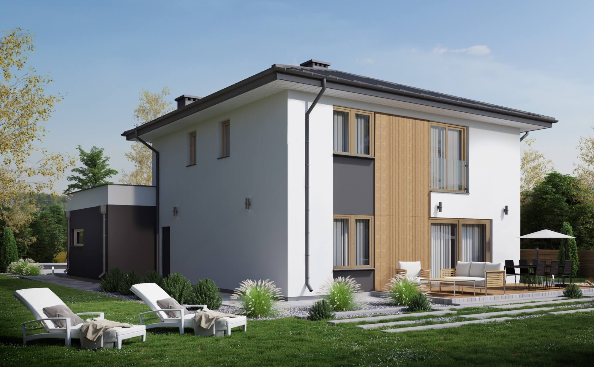 Dom prefabrykowany P.6 - HPK1005