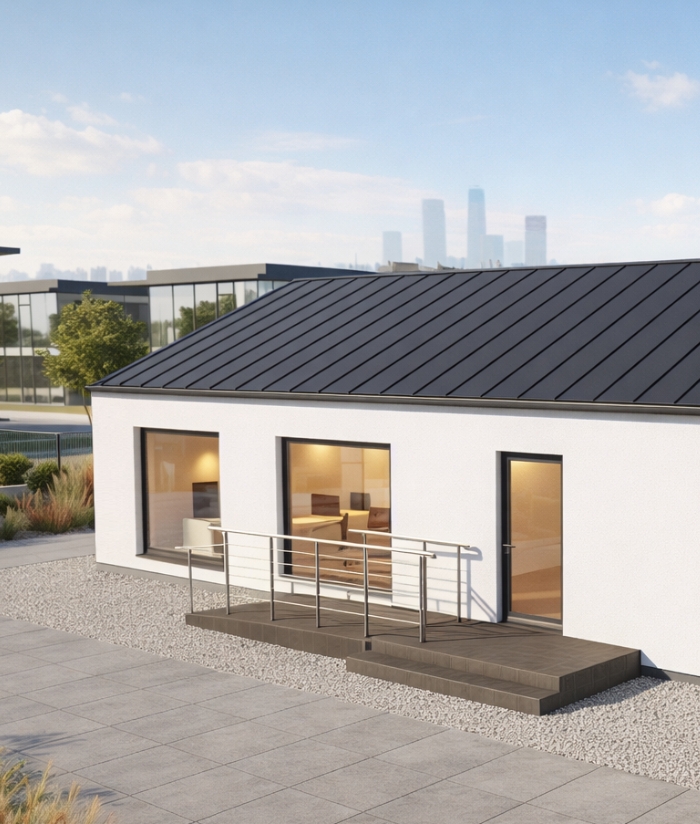 Dom prefabrykowany DH110 biurowy - HDH1011