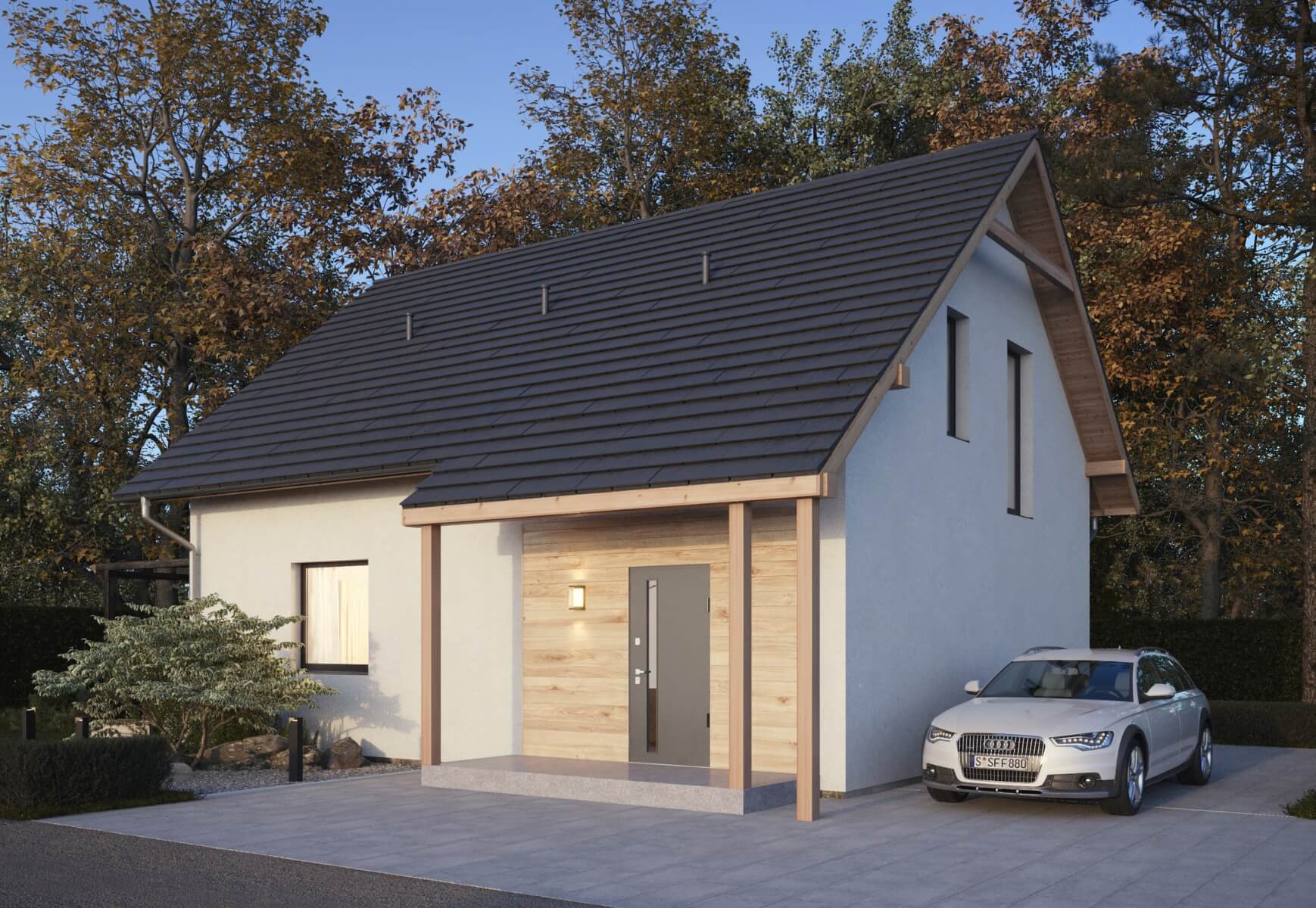 Dom murowany Perła bez garażu - HDD1009