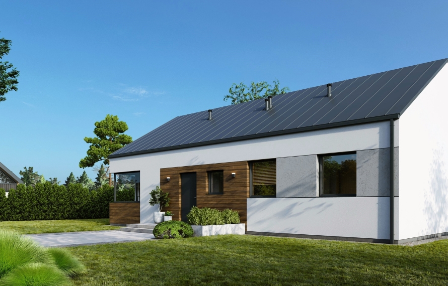 Dom prefabrykowany DH127 - HDH1008