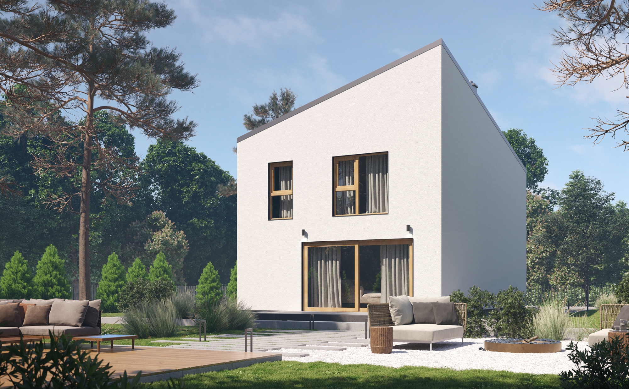 Dom prefabrykowany P.11 - HPK1011