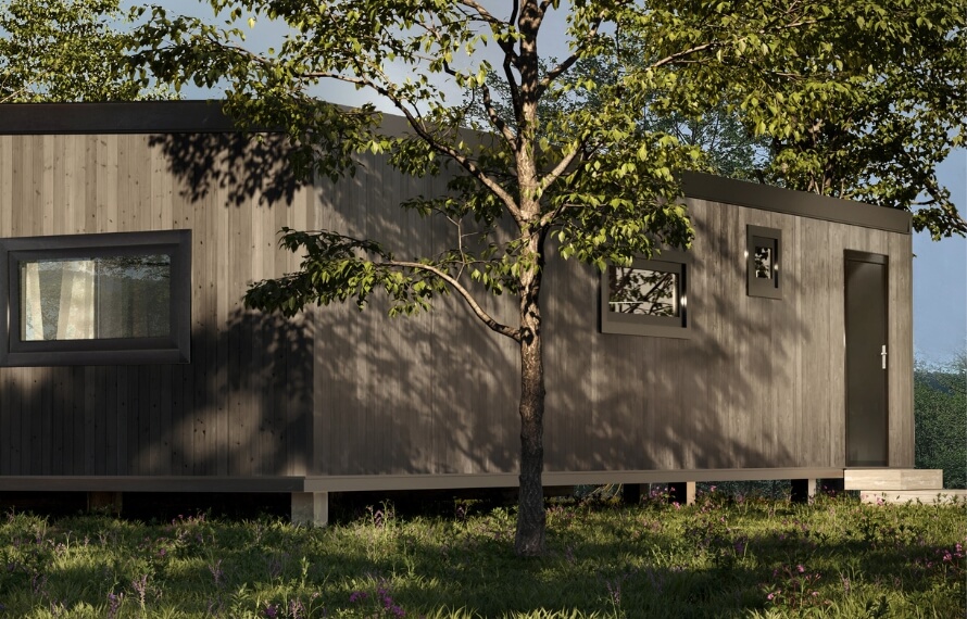 Dom mobilny Model Mazuria Economy - HTH1000