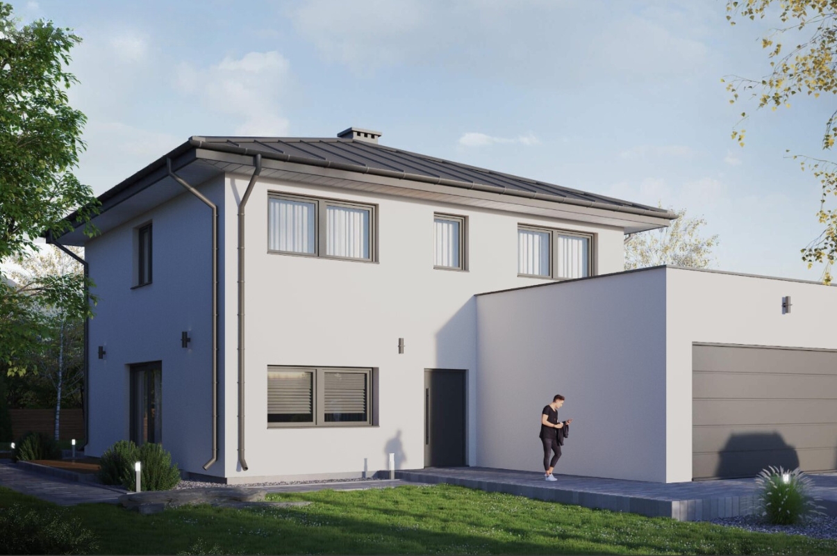 Dom prefabrykowany P.6 - HPK1005