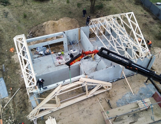 Dom prefabrykowany DEX76 - HDX1000