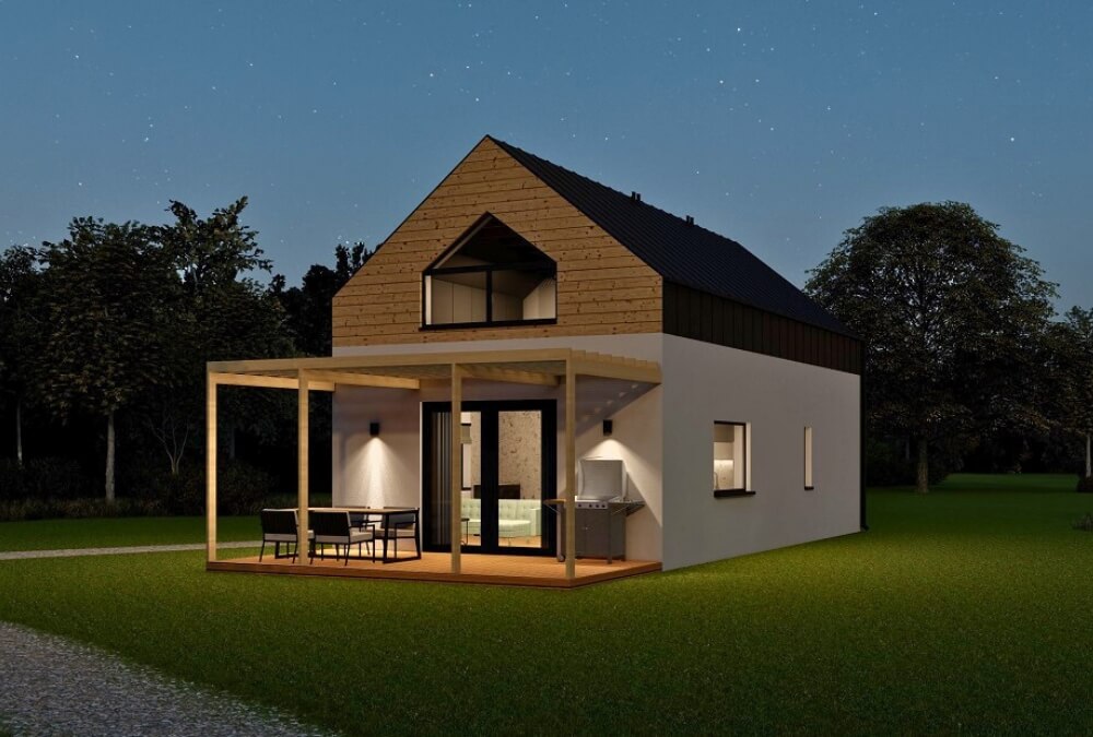 Dom szkieletowy Family Smart 70 - HHT1006