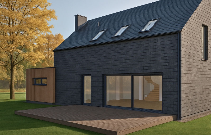 Dom prefabrykowany DH174 - HDH1009