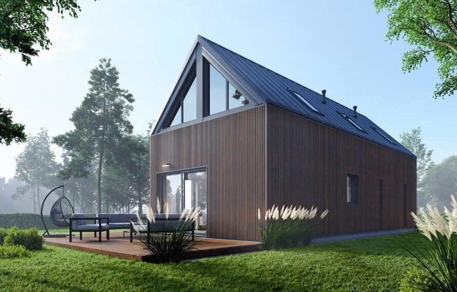 Dom prefabrykowany DH70 - HDH1003