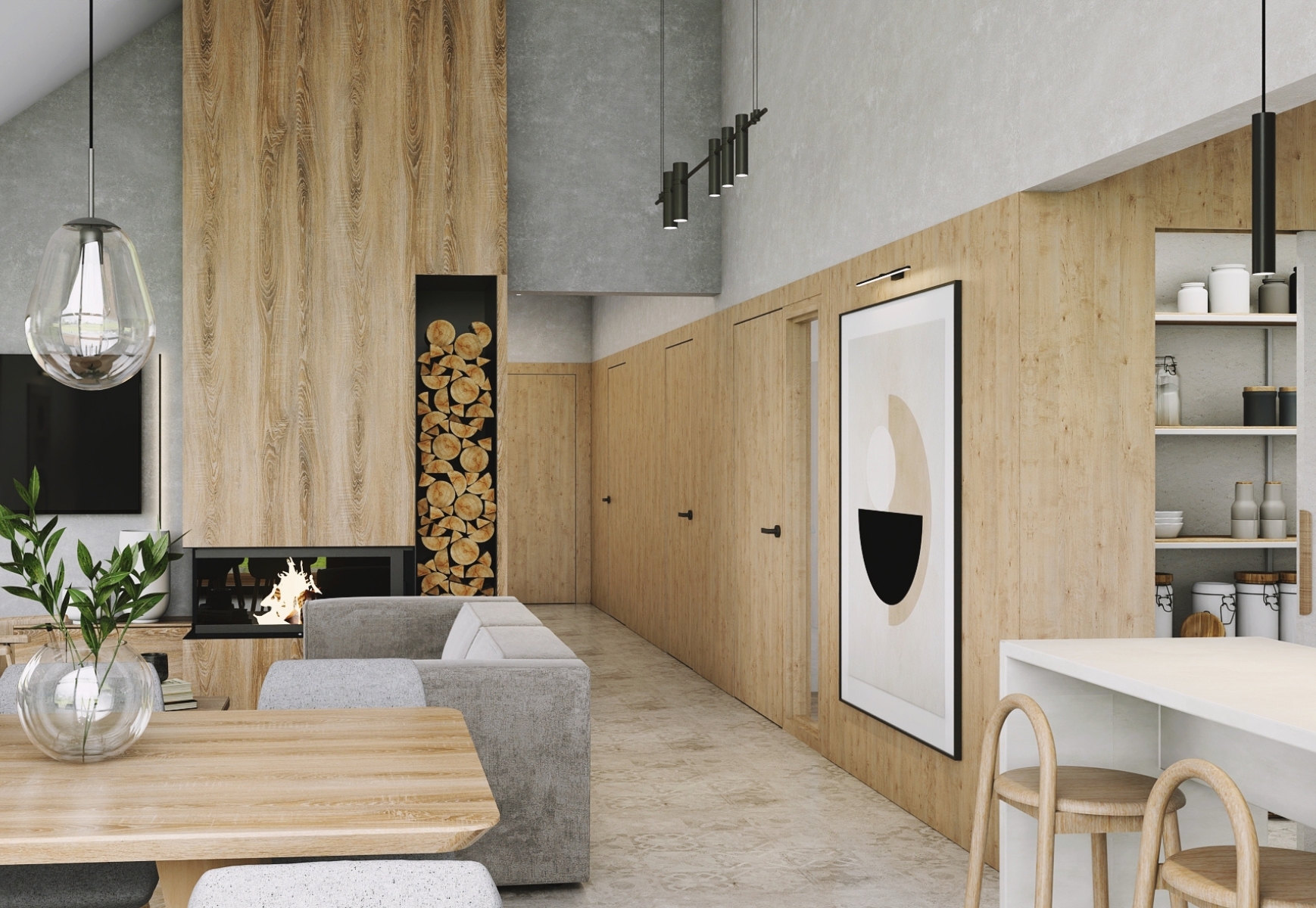 Dom keramzytowy Atrakcyjna Stodoła wariant 2 - HAK1000