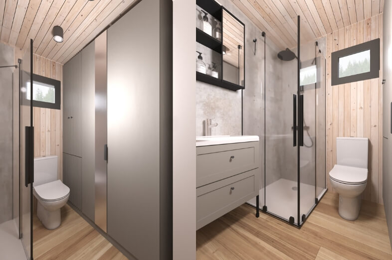 Dom mobilny Model Mazuria Standard - HTH1002