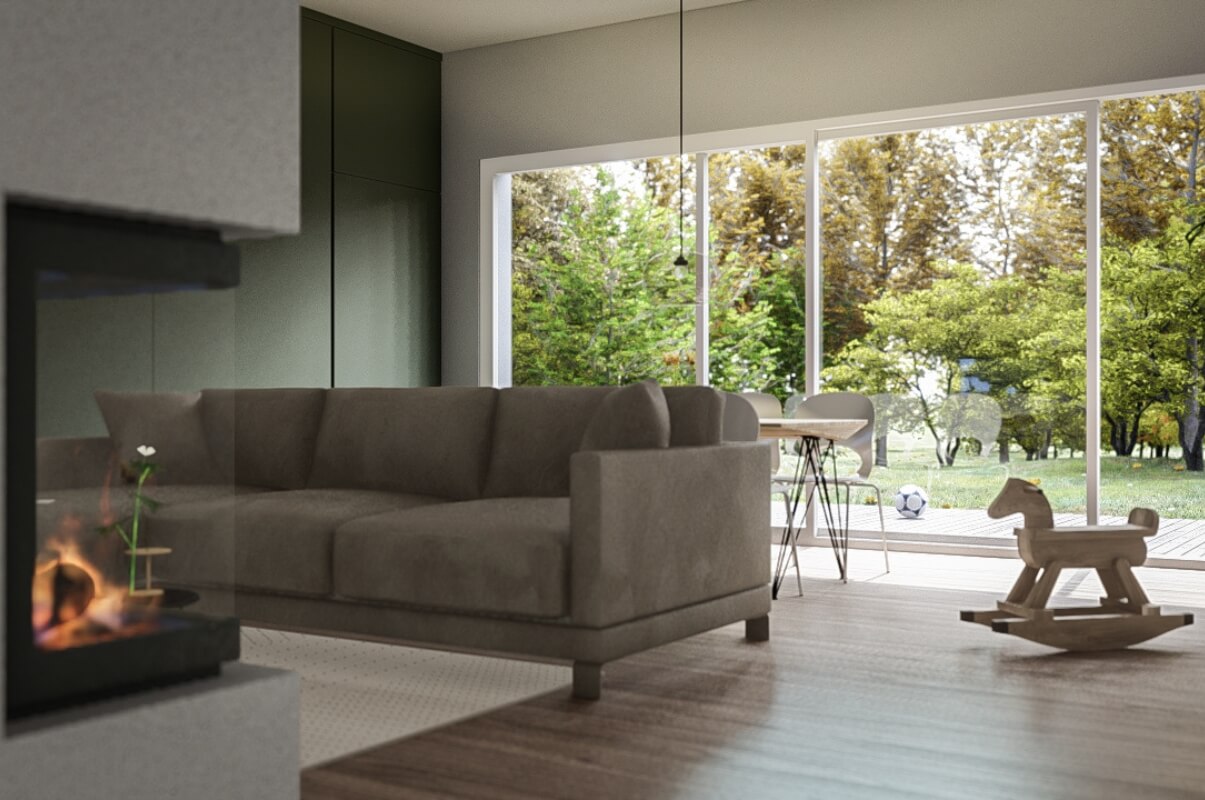 Dom prefabrykowany P.8 - HPK1007