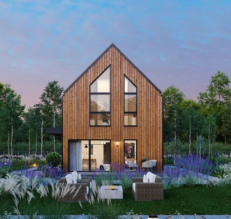 Dom prefabrykowany całoroczny Mini - HFS1000