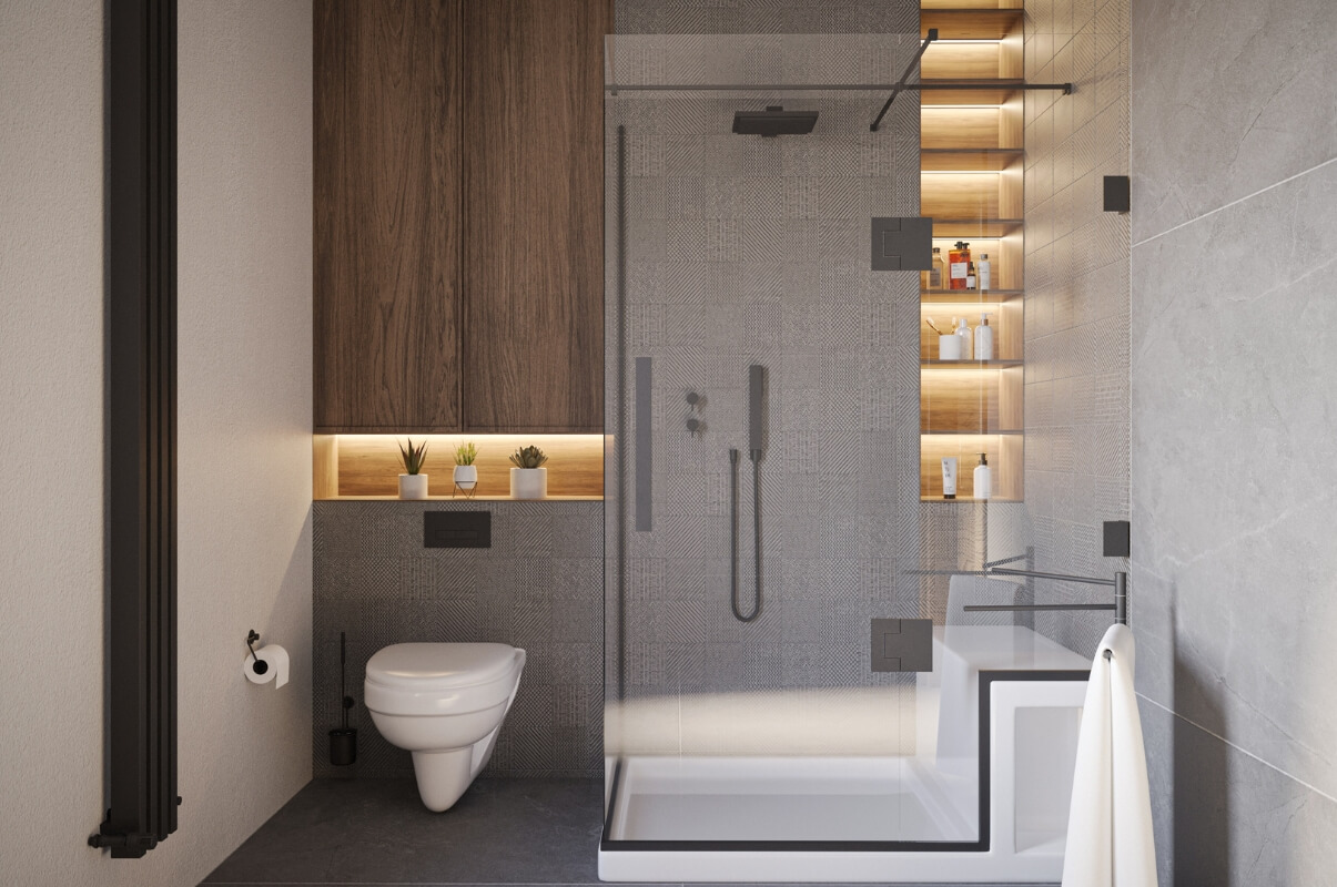 Dom prefabrykowany P.1 bez okapu - HPK1012