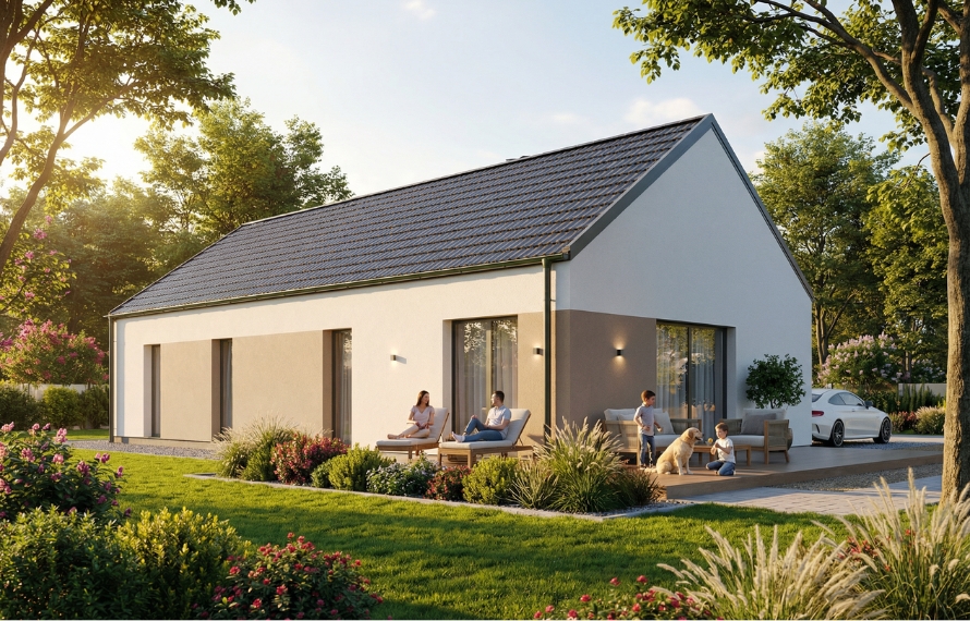 Dom prefabrykowany FastHome 100 - HFX1031
