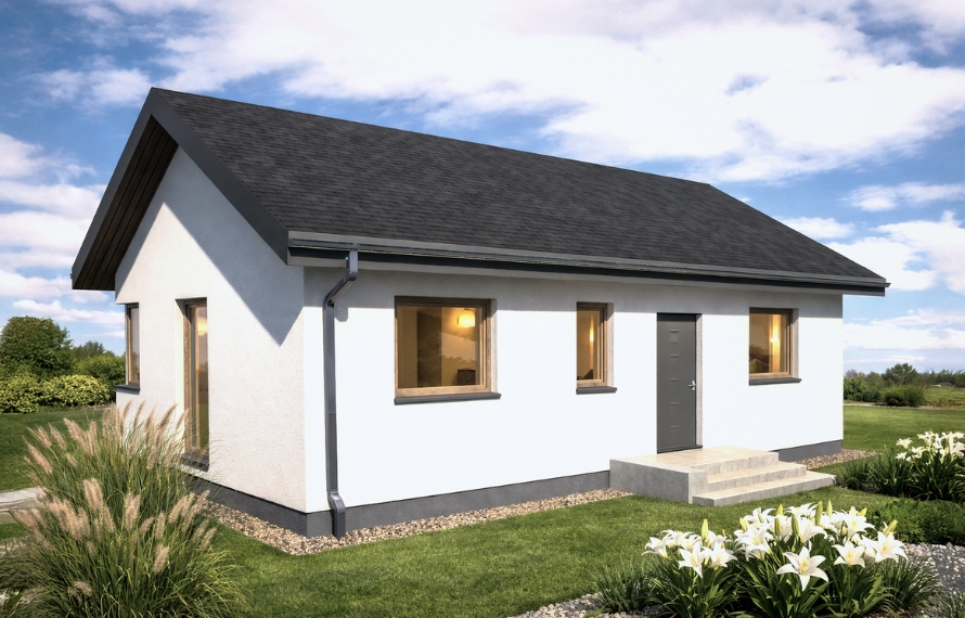 Dom prefabrykowany DH60 - HDH1010