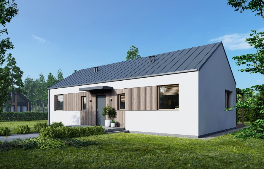 Dom prefabrykowany DH115 - HDH1007