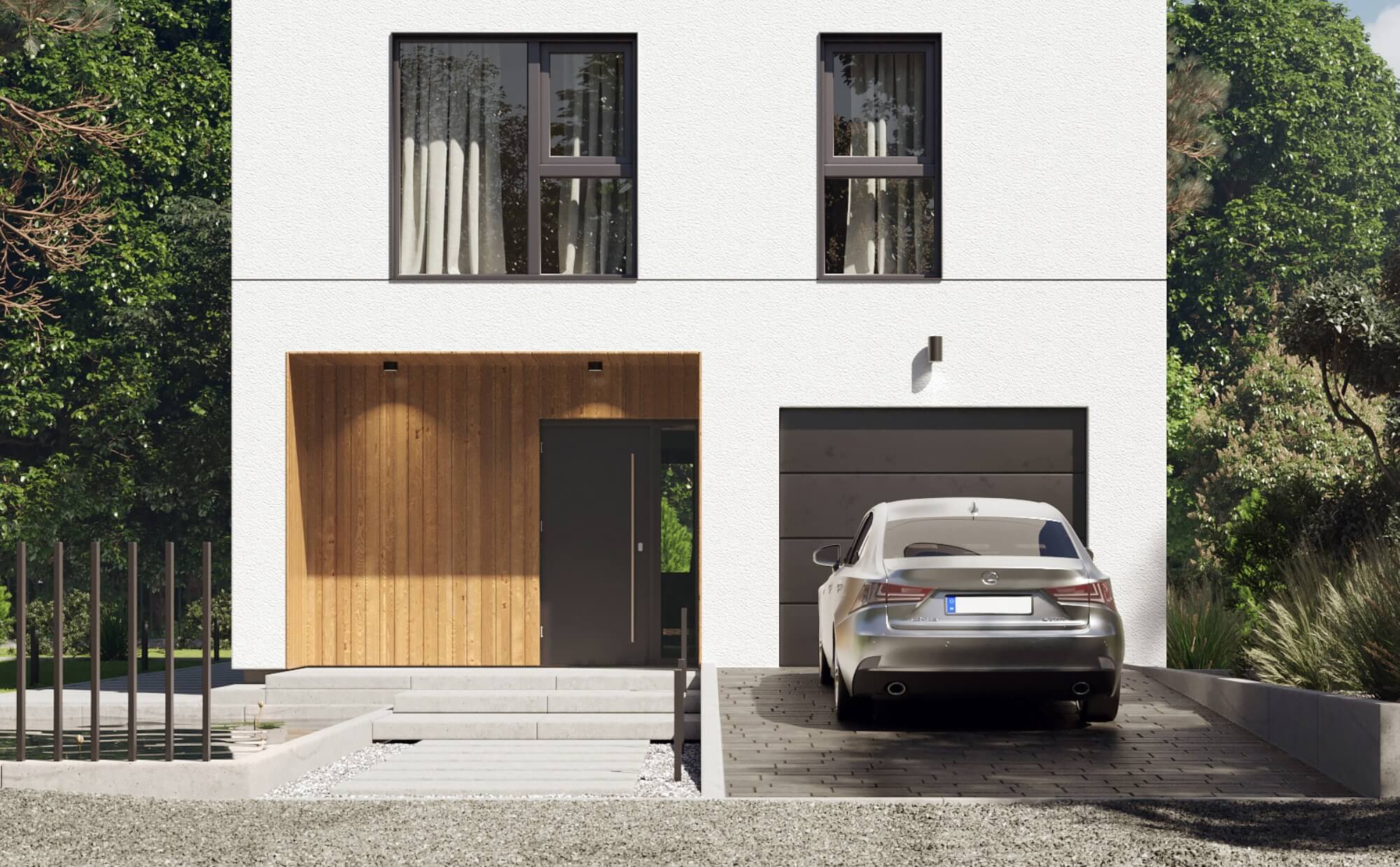 Dom prefabrykowany P.11 - HPK1011