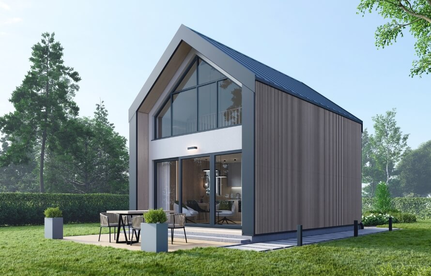 Dom prefabrykowany DH44 - HDH1000