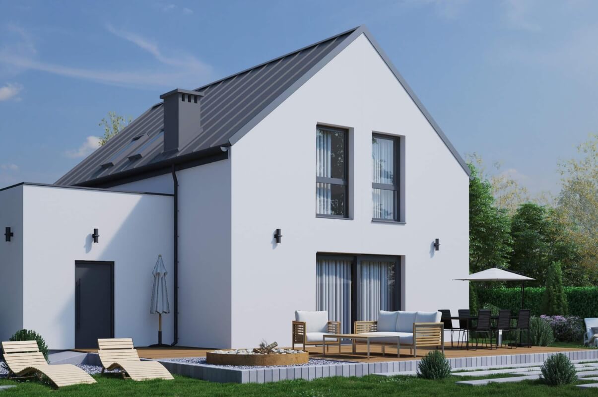 Dom prefabrykowany P.5 - HPK1004