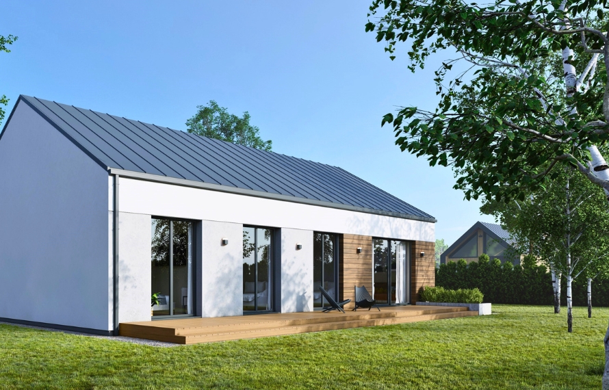 Dom prefabrykowany DH127U - HDH1008