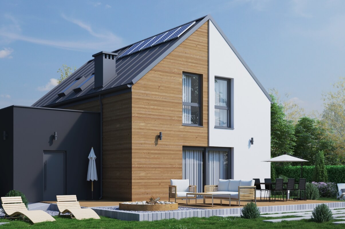 Dom prefabrykowany P.5 - HPK1004