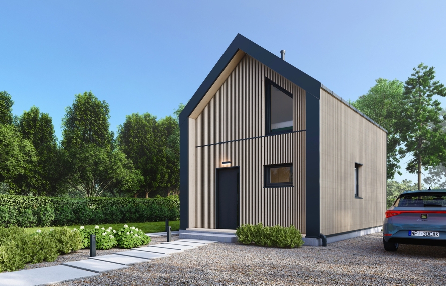 Dom prefabrykowany DH44 - HDH1000