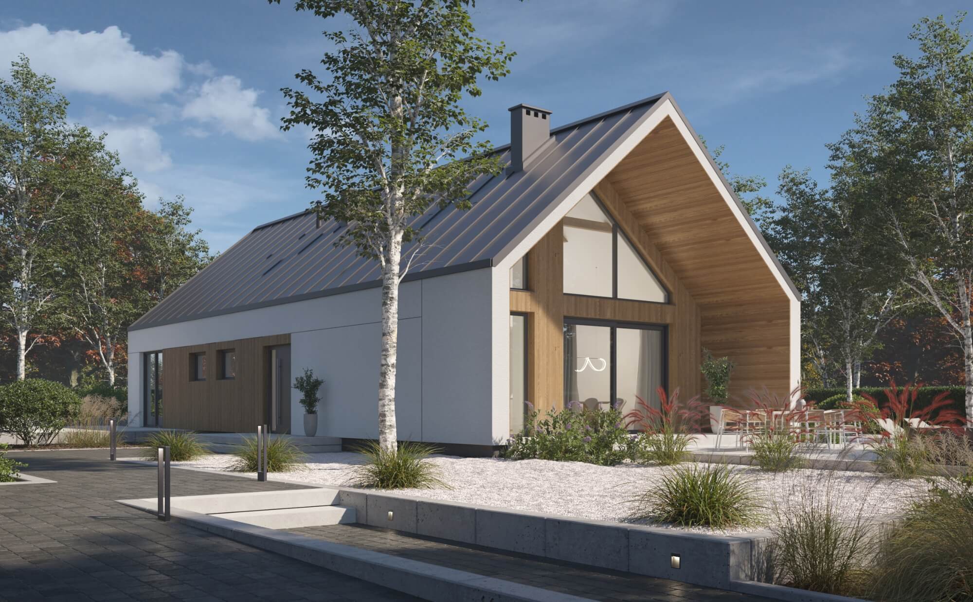 Dom prefabrykowany P.14 - HPK1026