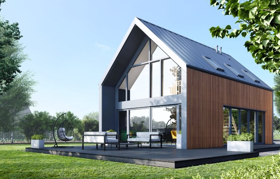 Dom prefabrykowany DH70-1 - HDH1004