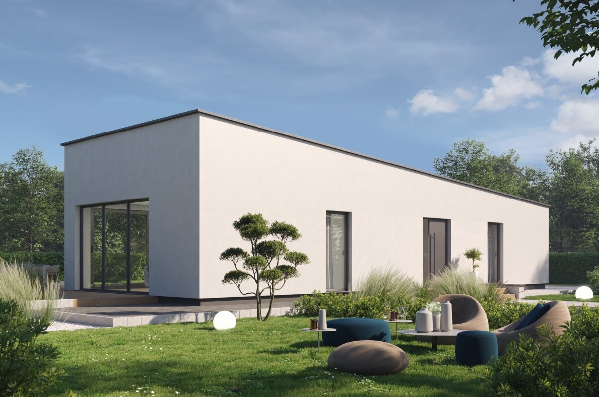 Dom prefabrykowany P.10a - HPK1010