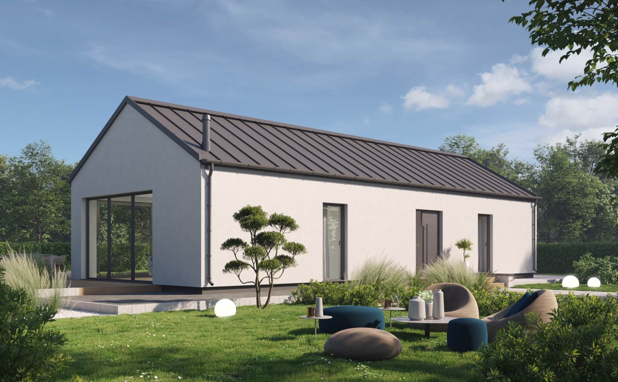 Dom prefabrykowany P.10 - HPK1009