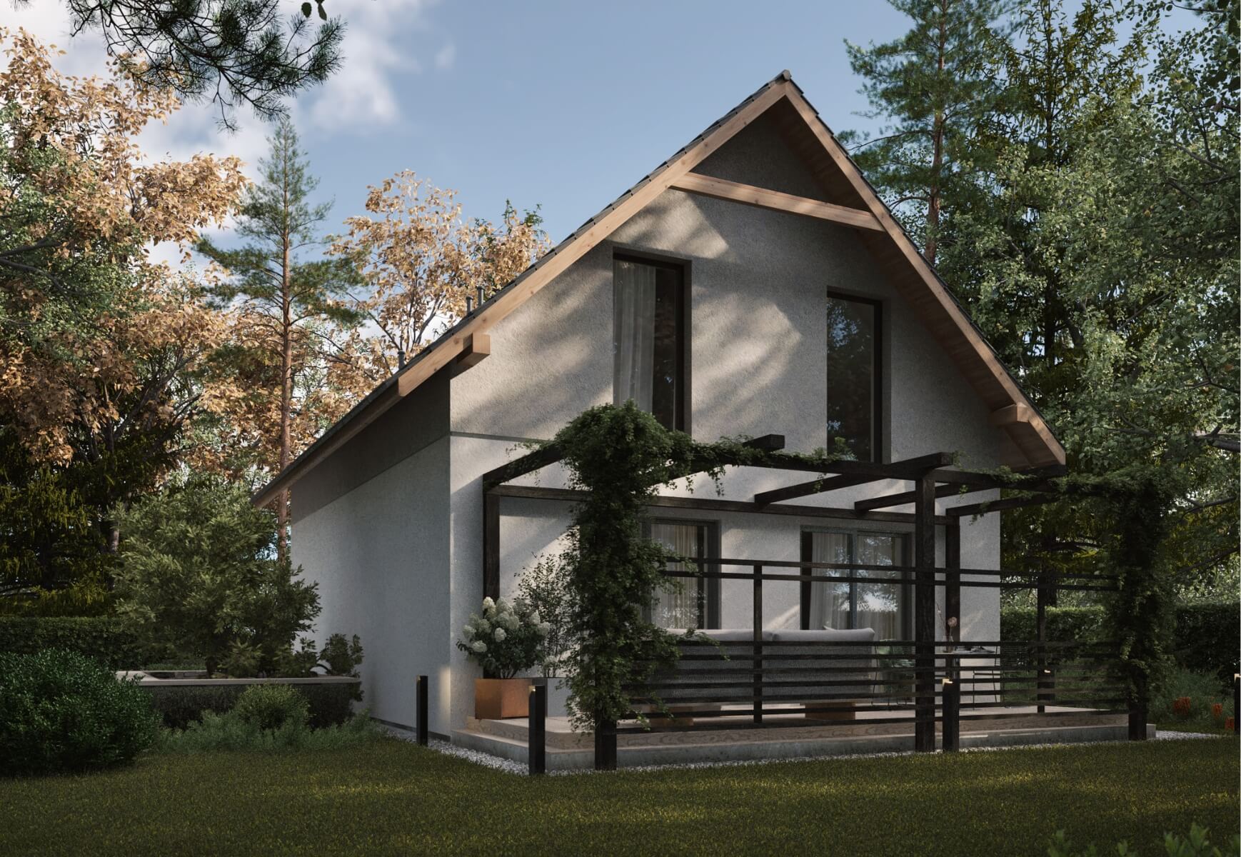 Dom murowany Rubin bez garażu - HDD1011