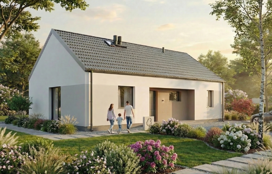 Dom prefabrykowany FastHome 85 - HFX1030